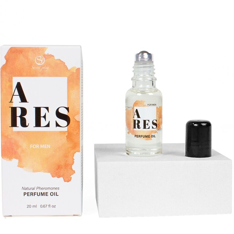 SECRETPLAY - ARES PROFUMO NATURALE FEROMONI IN OLIO PER UOMO 20 ML - SECRETPLAY COSMETIC - Intimo per le occasioni speciali | The Game Lingerie