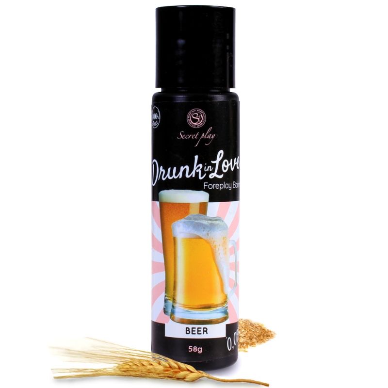 SECRETPLAY - BIRRA LUBE DRUNK IN LOVE 60 ML - SECRETPLAY COSMETIC - Intimo per le occasioni speciali | The Game Lingerie