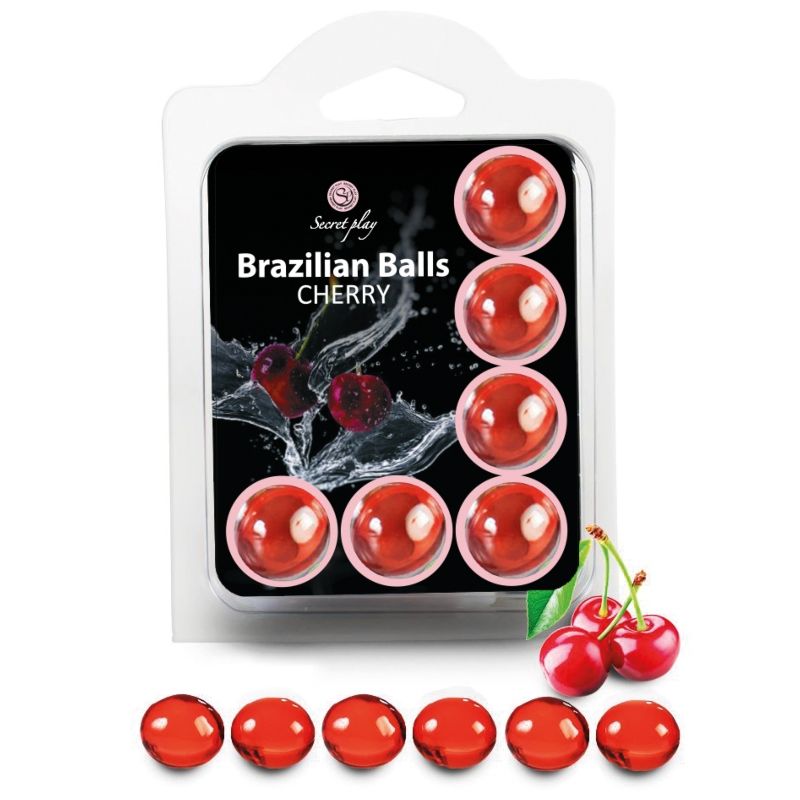 SECRETPLAY - BRASILIANI PALLE DI CILIEGIE - SECRETPLAY COSMETIC - Intimo per le occasioni speciali | The Game Lingerie