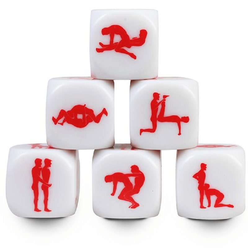 SECRETPLAY - DADI KAMASUTRA GAY 25 MM - SECRETPLAY 100% GAMES - Intimo per le occasioni speciali | The Game Lingerie