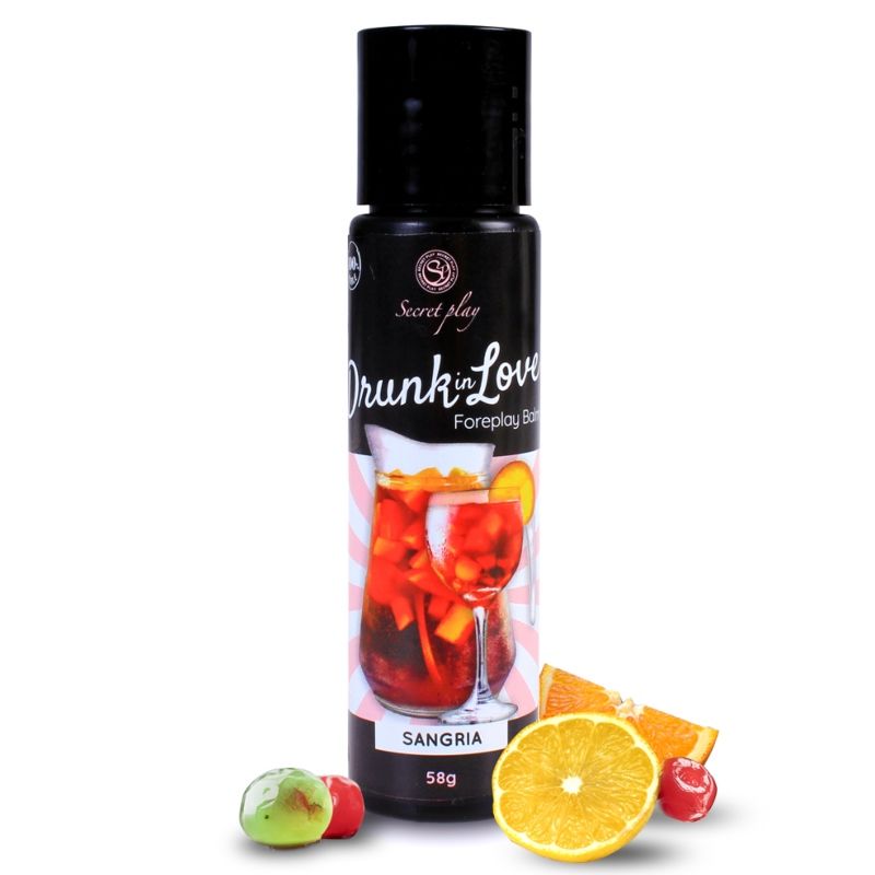 SECRETPLAY - DRUNK IN LOVE LUBE SANGRIA 60 ML - SECRETPLAY COSMETIC - Intimo per le occasioni speciali | The Game Lingerie