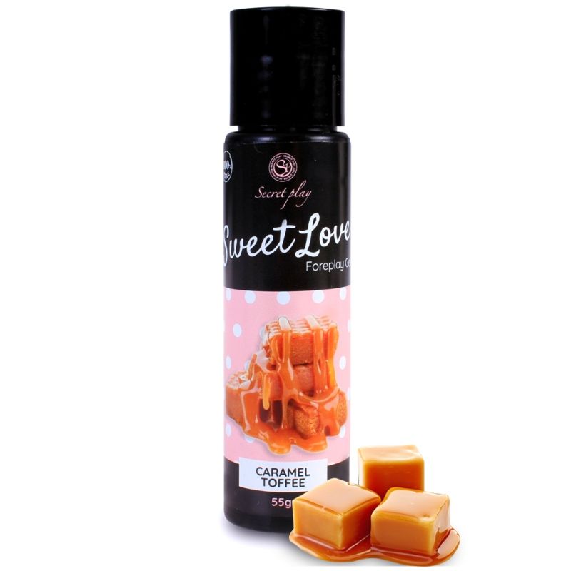 SECRETPLAY - GEL DOLCE AMORE CARAMELLO 60 ML - SECRETPLAY COSMETIC - Intimo per le occasioni speciali | The Game Lingerie