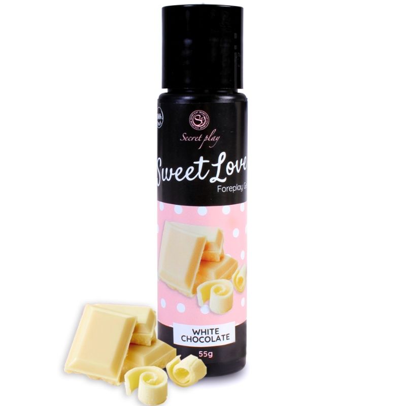 SECRETPLAY - GEL DOLCE AMORE CIOCCOLATO BIANCO 60 ML - SECRETPLAY COSMETIC - Intimo per le occasioni speciali | The Game Lingerie
