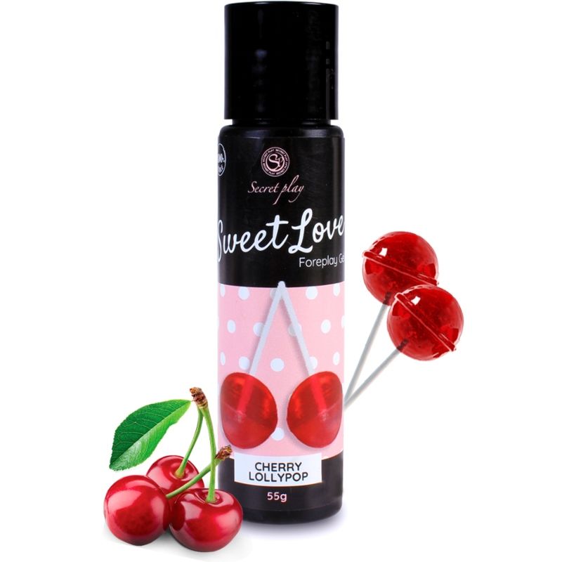 SECRETPLAY - GEL LECCA LECCA ALLA CILIEGIA DOLCE AMORE 60 ML - SECRETPLAY COSMETIC - Intimo per le occasioni speciali | The Game Lingerie