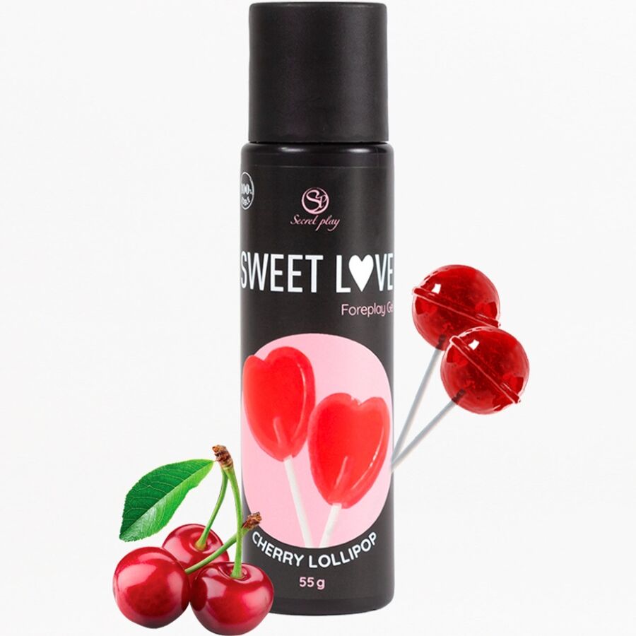 SECRETPLAY - GEL LECCA LECCA ALLA CILIEGIA DOLCE AMORE 60 ML - SECRETPLAY COSMETIC - Intimo per le occasioni speciali | The Game Lingerie