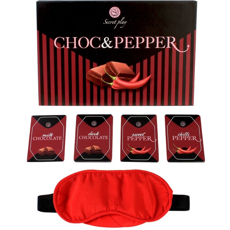 SECRETPLAY - GIOCO "CHOC & PEPPER" (ES/EN) - SECRETPLAY 100% GAMES - Intimo per le occasioni speciali | The Game Lingerie