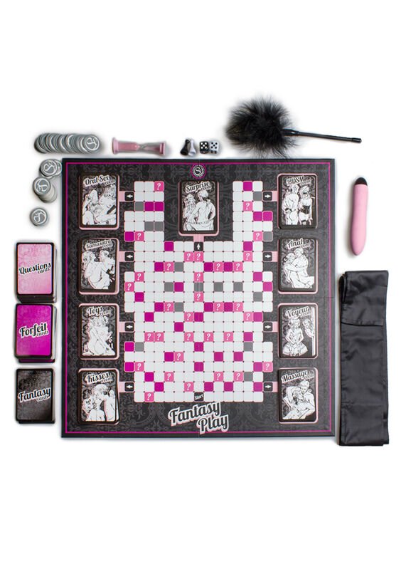 SECRETPLAY - GIOCO DA TAVOLO FANTASY (ES/EN/FR/PT) - SECRETPLAY 100% GAMES - Intimo per le occasioni speciali | The Game Lingerie