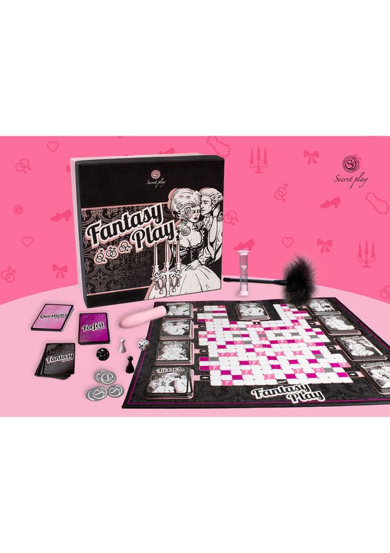 SECRETPLAY - GIOCO DA TAVOLO FANTASY (ES/EN/FR/PT) - SECRETPLAY 100% GAMES - Intimo per le occasioni speciali | The Game Lingerie