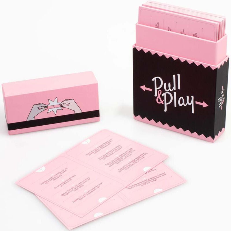 SECRETPLAY - GIOCO DI CARTE PULL & PLAY (ES/EN/DE/FR/NL/PT/IT) - SECRETPLAY 100% GAMES - Intimo per le occasioni speciali | The Game Lingerie