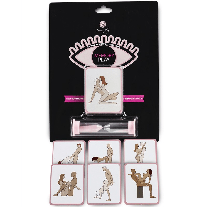 SECRETPLAY - GIOCO DI COPPIA MEMORY PLAY (ES/EN/IT/FR/PT) - SECRETPLAY 100% GAMES - Intimo per le occasioni speciali | The Game Lingerie
