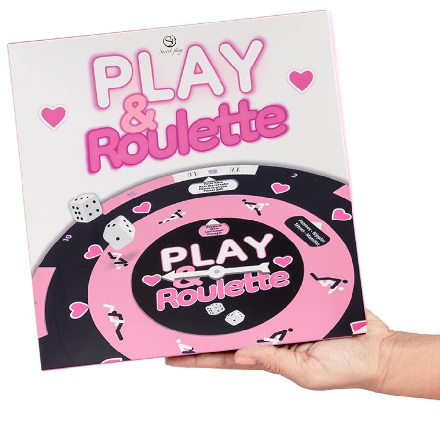 SECRETPLAY - GIOCO DI DADI E ROULETTE (ES/PT/EN/FR) - SECRETPLAY 100% GAMES - Intimo per le occasioni speciali | The Game Lingerie
