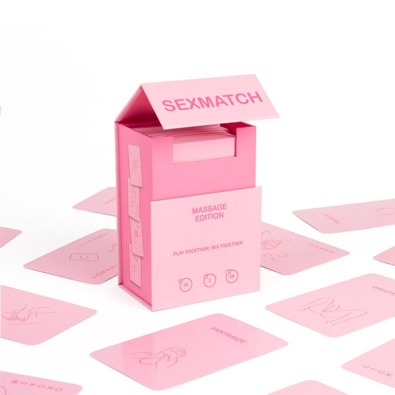 SECRETPLAY - GIOCO EDIZIONE MASSAGGIO SEXMATCH - SECRETPLAY 100% GAMES - Intimo per le occasioni speciali | The Game Lingerie