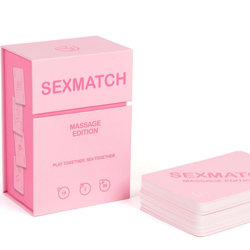 SECRETPLAY - GIOCO EDIZIONE MASSAGGIO SEXMATCH - SECRETPLAY 100% GAMES - Intimo per le occasioni speciali | The Game Lingerie