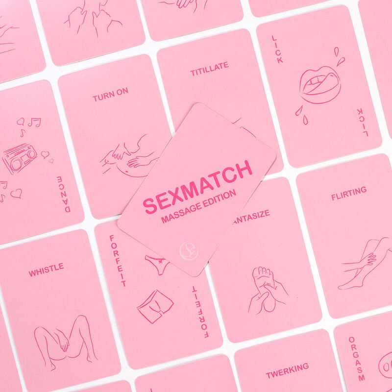 SECRETPLAY - GIOCO EDIZIONE MASSAGGIO SEXMATCH - SECRETPLAY 100% GAMES - Intimo per le occasioni speciali | The Game Lingerie