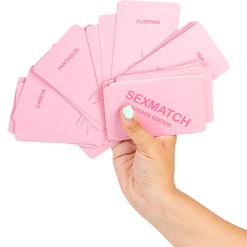 SECRETPLAY - GIOCO EDIZIONE MASSAGGIO SEXMATCH - SECRETPLAY 100% GAMES - Intimo per le occasioni speciali | The Game Lingerie