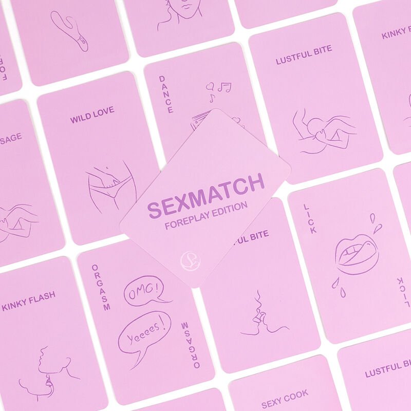 SECRETPLAY - GIOCO EDIZIONE PRELIMINARE SEXMATCH - SECRETPLAY 100% GAMES - Intimo per le occasioni speciali | The Game Lingerie