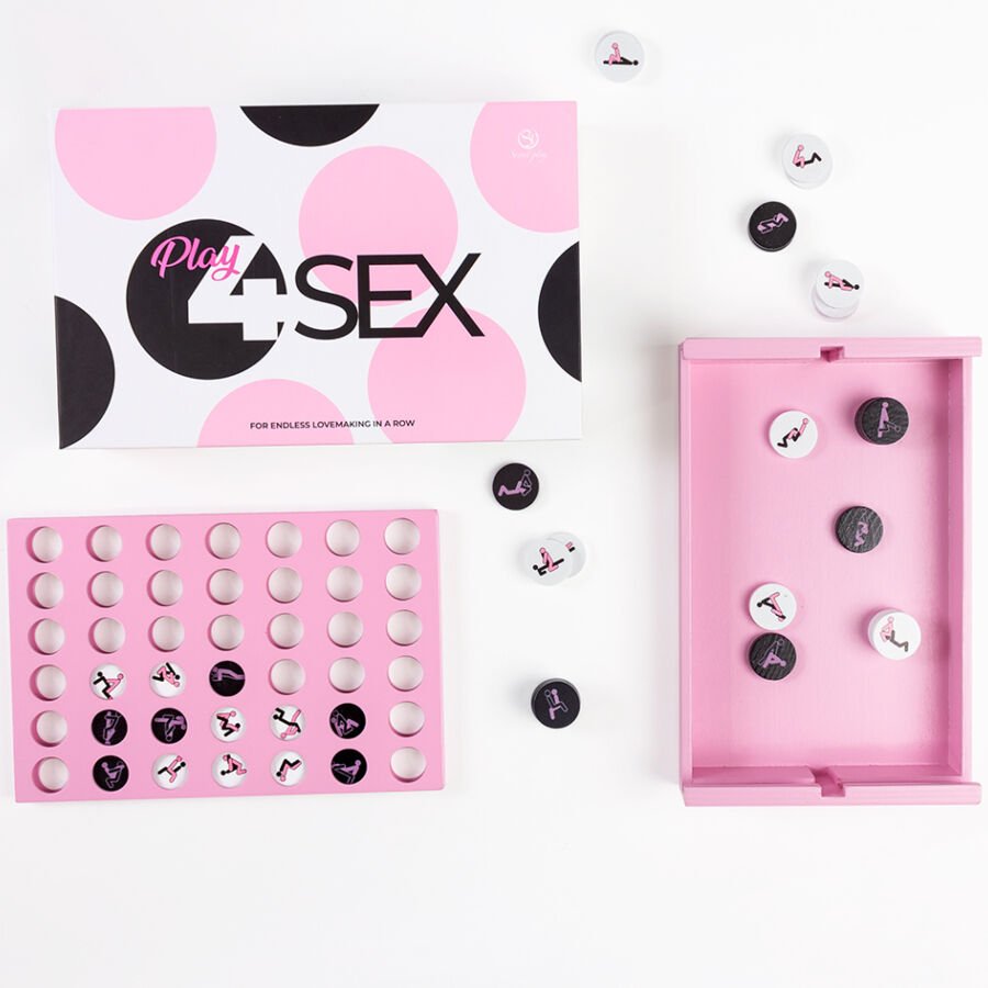 SECRETPLAY - GIOCO IN LEGNO PLAY4SEX - SECRETPLAY 100% GAMES - Intimo per le occasioni speciali | The Game Lingerie