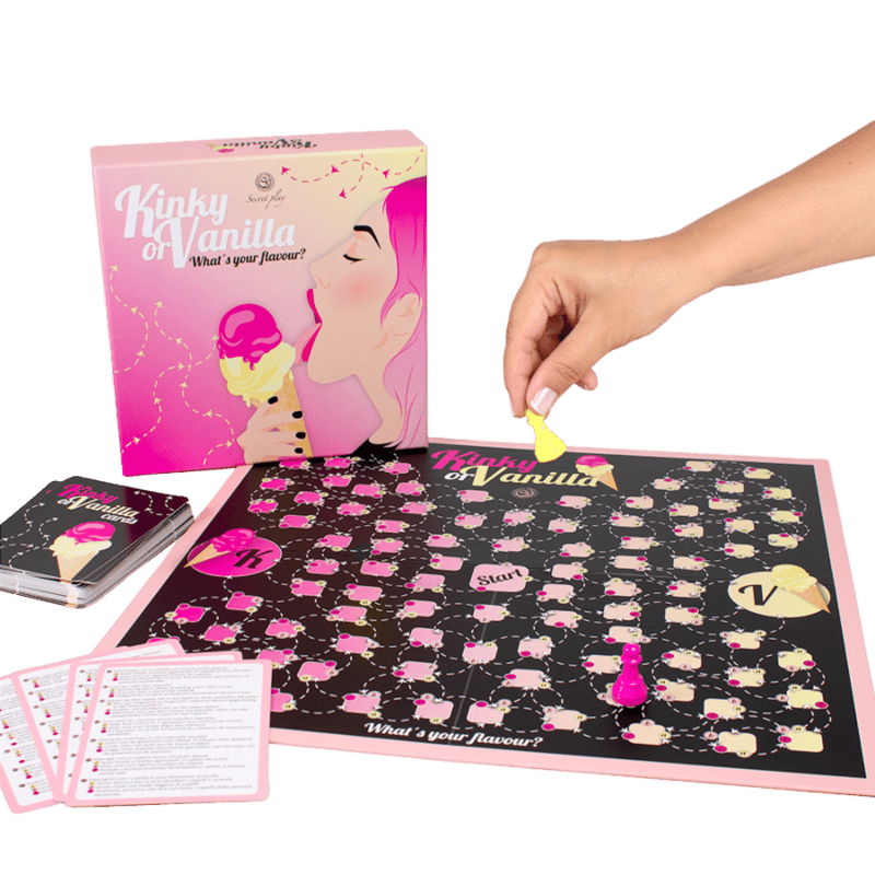 SECRETPLAY - GIOCO KINKY O VANILLA /ES/EN/FR/DE/IT/PT/NL/ - SECRETPLAY 100% GAMES - Intimo per le occasioni speciali | The Game Lingerie