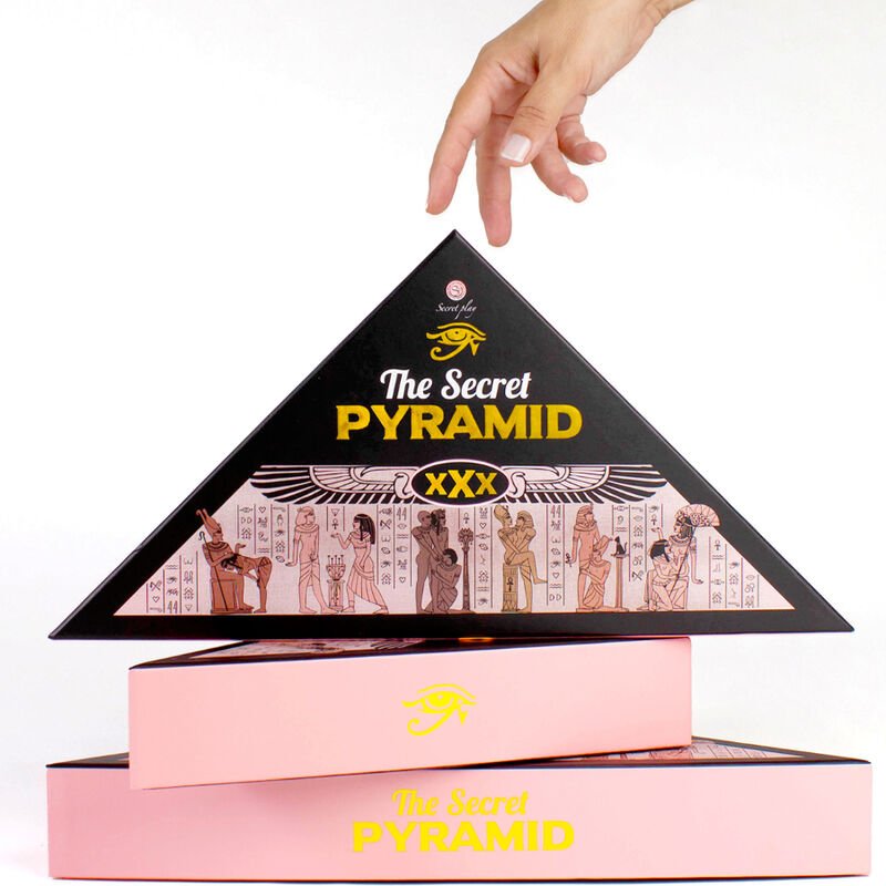 SECRETPLAY - GIOCO LA PIRAMIDE SEGRETA /ES/EN/FR/DE/IT/PT/NL/ - SECRETPLAY 100% GAMES - Intimo per le occasioni speciali | The Game Lingerie