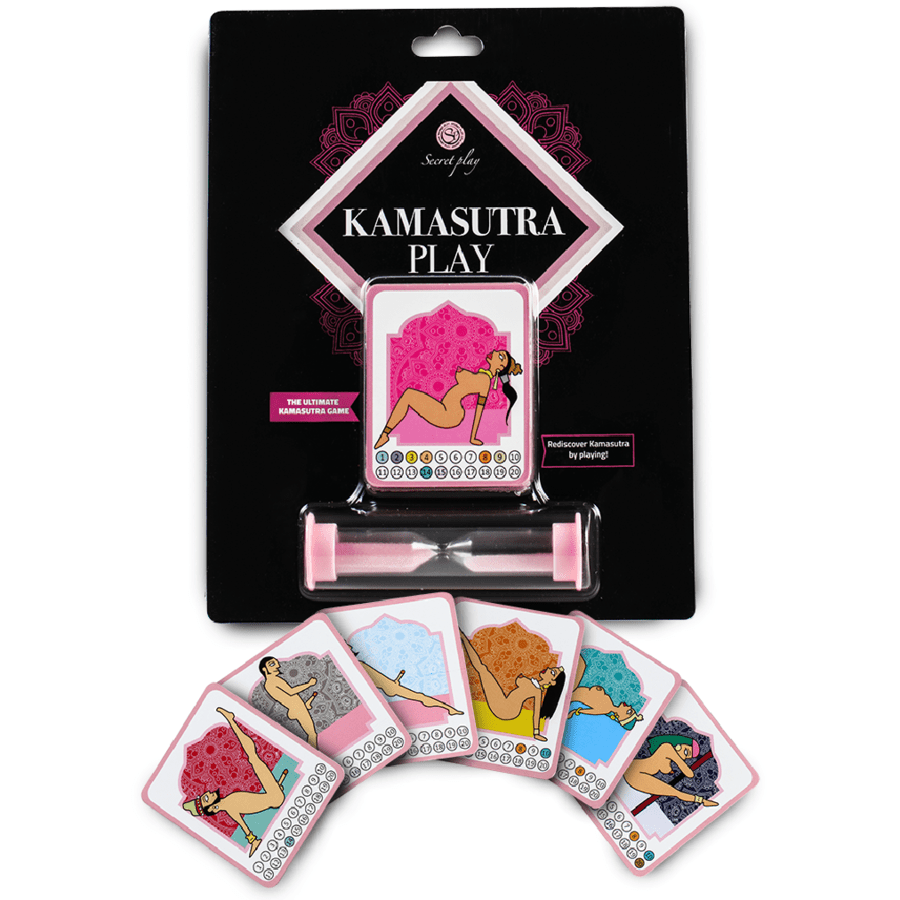 SECRETPLAY - GIOCO PER COPPIE KAMASUTRA PLAY (ES/EN/IT/FR/DE/PT) - SECRETPLAY 100% GAMES - Intimo per le occasioni speciali | The Game Lingerie
