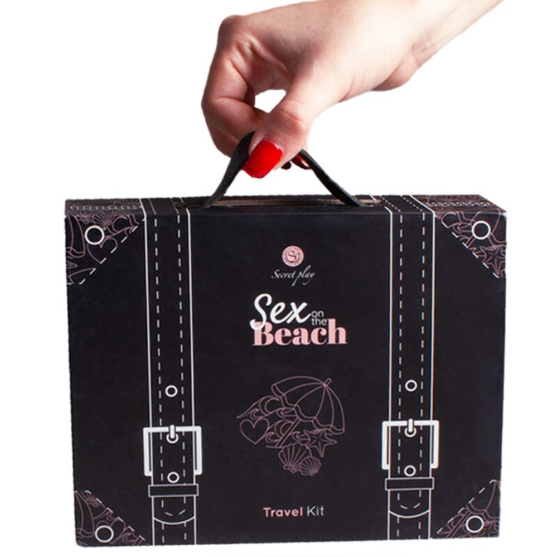 SECRETPLAY - KIT DA VIAGGIO SESSO IN SPIAGGIA (ES/EN/DE/FR/NL/PT) - SECRETPLAY 100% GAMES - Intimo per le occasioni speciali | The Game Lingerie