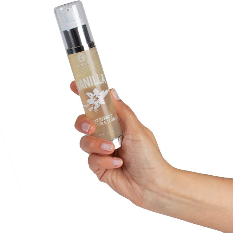 SECRETPLAY - LUBRIFICANTE 2 - 1 EFFETTO CALORE VANIGLIA 50 ML - SECRETPLAY COSMETIC - Intimo per le occasioni speciali | The Game Lingerie