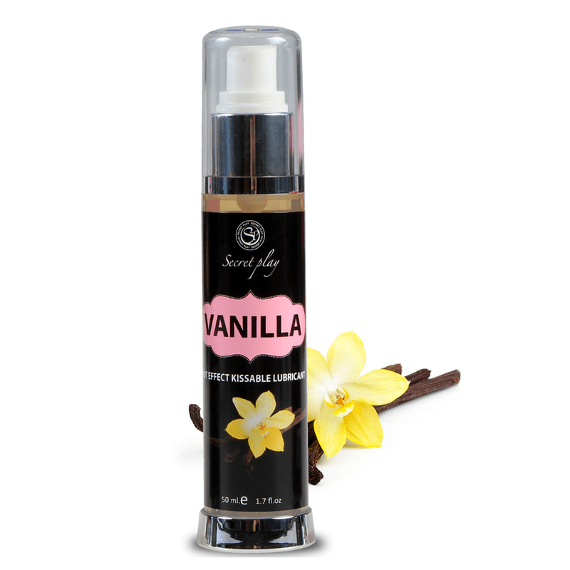 SECRETPLAY - LUBRIFICANTE 2 - 1 EFFETTO CALORE VANIGLIA 50 ML - SECRETPLAY COSMETIC - Intimo per le occasioni speciali | The Game Lingerie