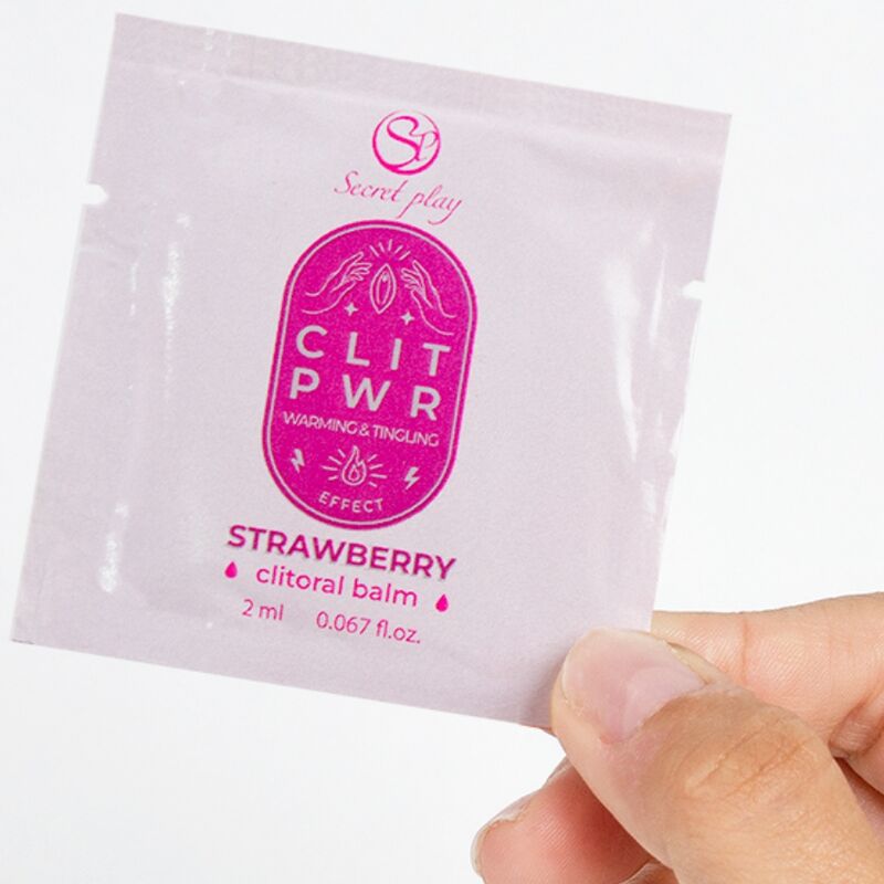 SECRETPLAY - LUBRIFICANTE MONODOSE ALLA FRAGOLA 2 ML - SECRETPLAY COSMETIC - Intimo per le occasioni speciali | The Game Lingerie