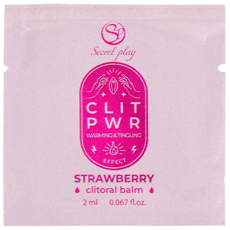 SECRETPLAY - LUBRIFICANTE MONODOSE ALLA FRAGOLA 2 ML - SECRETPLAY COSMETIC - Intimo per le occasioni speciali | The Game Lingerie
