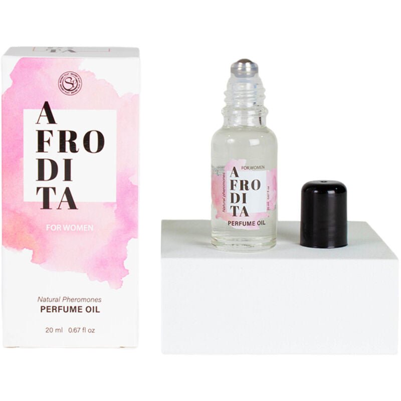 SECRETPLAY - OLIO PROFUMO AI FEROMONI NATURALI AFRODITA 20 ML - SECRETPLAY COSMETIC - Intimo per le occasioni speciali | The Game Lingerie