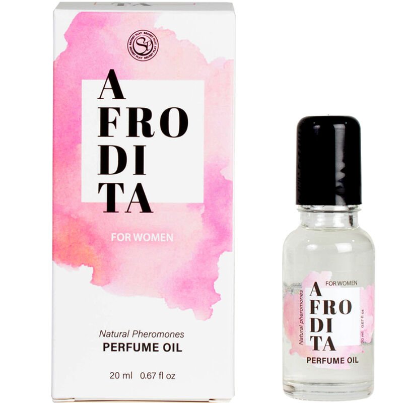 SECRETPLAY - OLIO PROFUMO AI FEROMONI NATURALI AFRODITA 20 ML - SECRETPLAY COSMETIC - Intimo per le occasioni speciali | The Game Lingerie