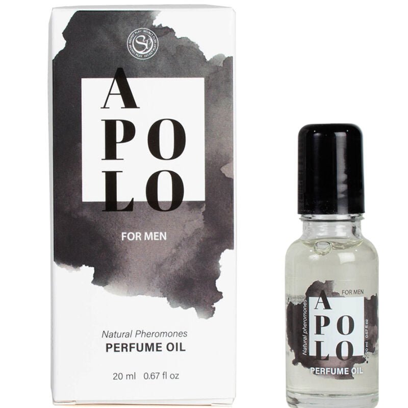 SECRETPLAY - OLIO PROFUMO AI FEROMONI NATURALI APOLO 20 ML - SECRETPLAY COSMETIC - Intimo per le occasioni speciali | The Game Lingerie