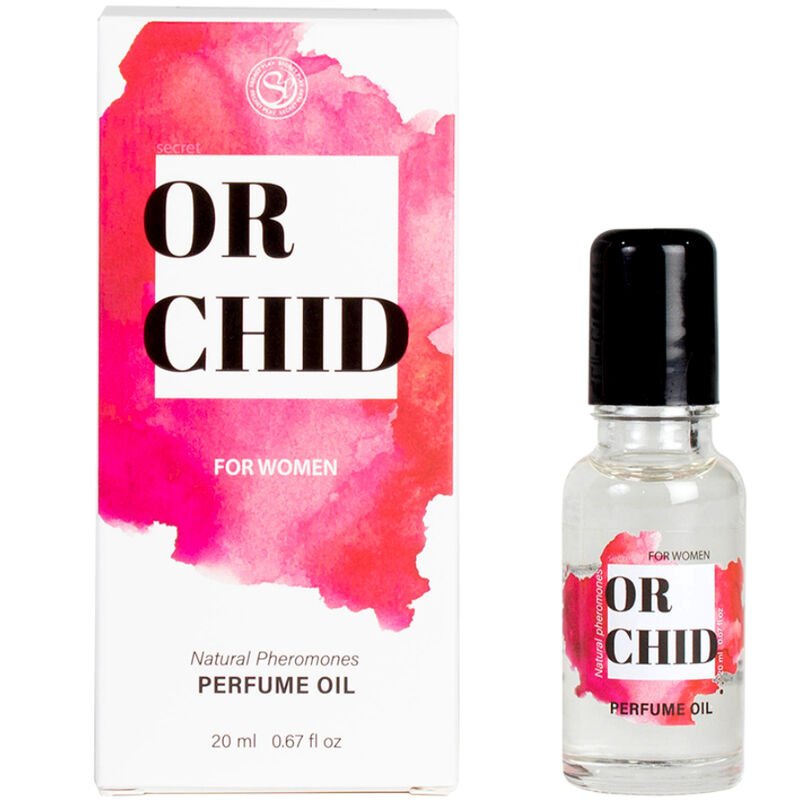 SECRETPLAY - OLIO PROFUMO AI FEROMONI NATURALI DI ORCHIDEA 20 ML - SECRETPLAY COSMETIC - Intimo per le occasioni speciali | The Game Lingerie