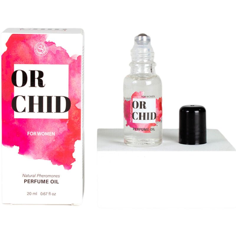 SECRETPLAY - OLIO PROFUMO AI FEROMONI NATURALI DI ORCHIDEA 20 ML - SECRETPLAY COSMETIC - Intimo per le occasioni speciali | The Game Lingerie