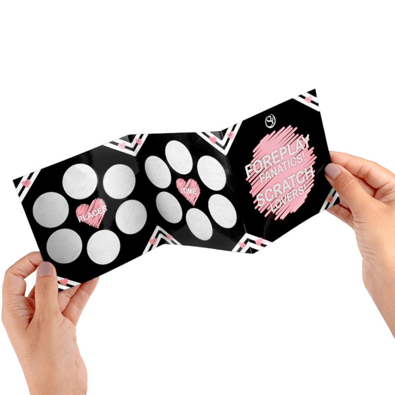 SECRETPLAY - PRELIMINARI FANATICS SCRATCH LOVERS /ES/EN/FR/DE/IT/PT/NL/PL/ - SECRETPLAY 100% GAMES - Intimo per le occasioni speciali | The Game Lingerie