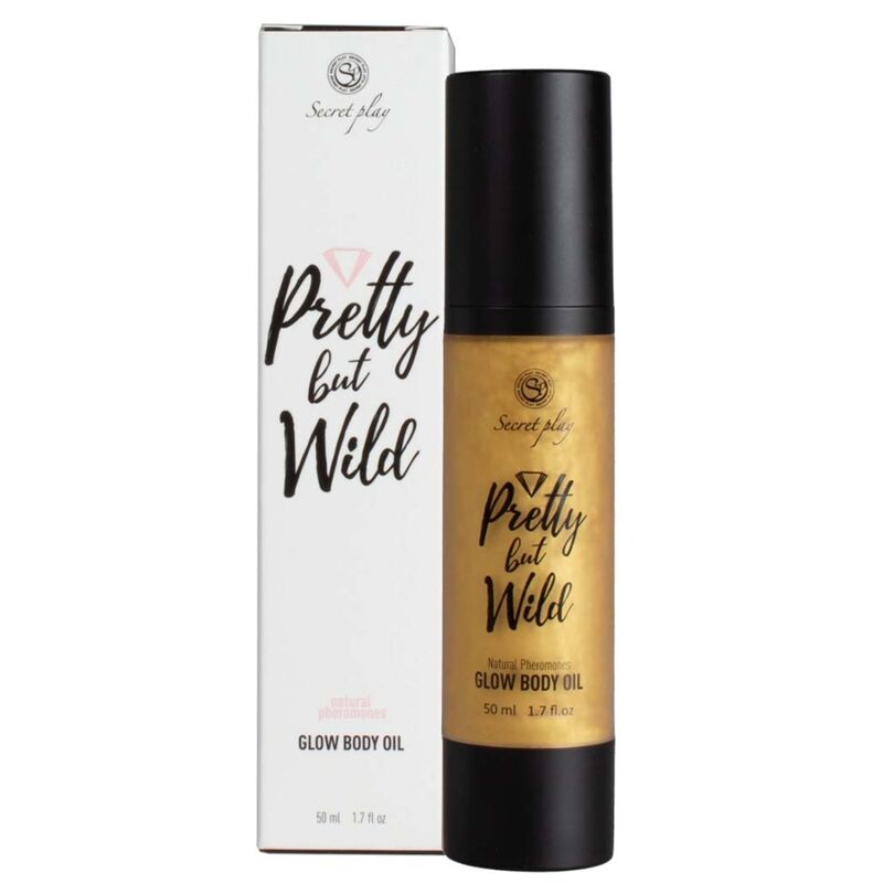 SECRETPLAY - PRETTY MA WILD GLOW OLIO PER IL CORPO 50 ML - SECRETPLAY COSMETIC - Intimo per le occasioni speciali | The Game Lingerie
