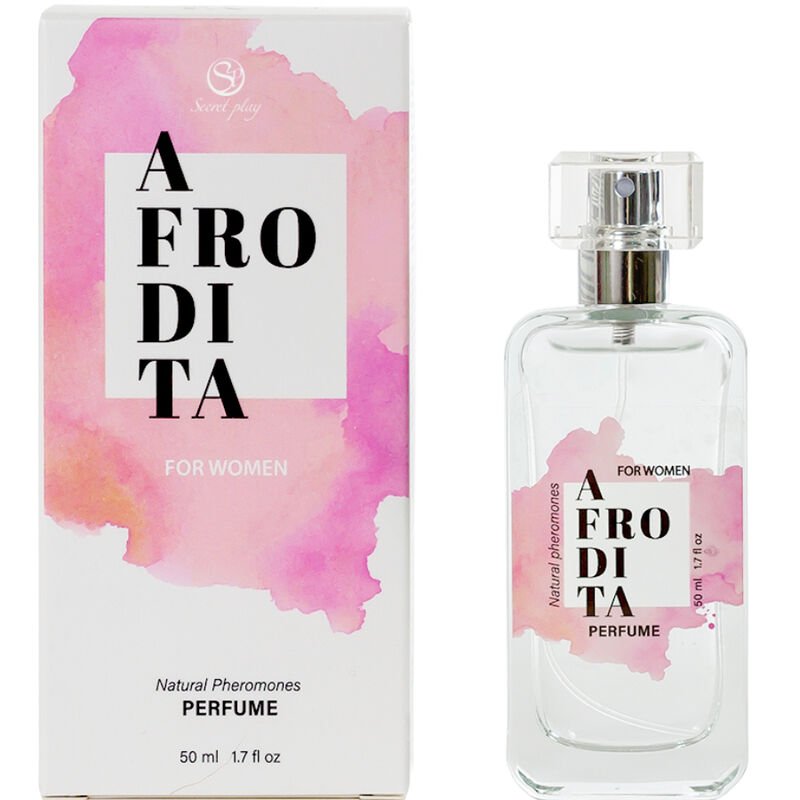 SECRETPLAY - PROFUMO SPRAY AI FEROMONI NATURALI DI AFRODITE 50 ML - SECRETPLAY COSMETIC - Intimo per le occasioni speciali | The Game Lingerie