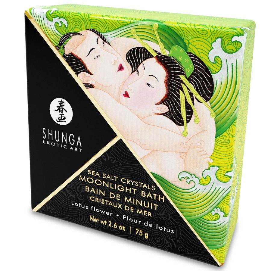 SHUNGA - BAGNO O SALI AL GUSTO DI LOTO 75 GR - SHUNGA BATH EXPERIENCE - Intimo per le occasioni speciali | The Game Lingerie