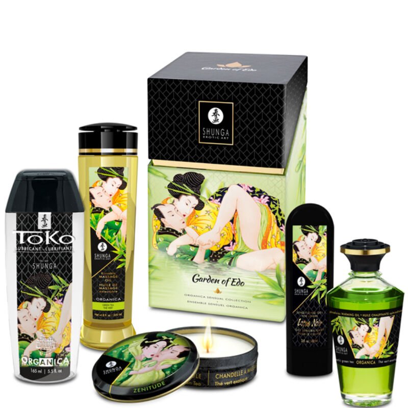 SHUNGA - KIT GIARDINO EDO COLLEZIONE BIOLOGICA - SHUNGA KITS - Intimo per le occasioni speciali | The Game Lingerie