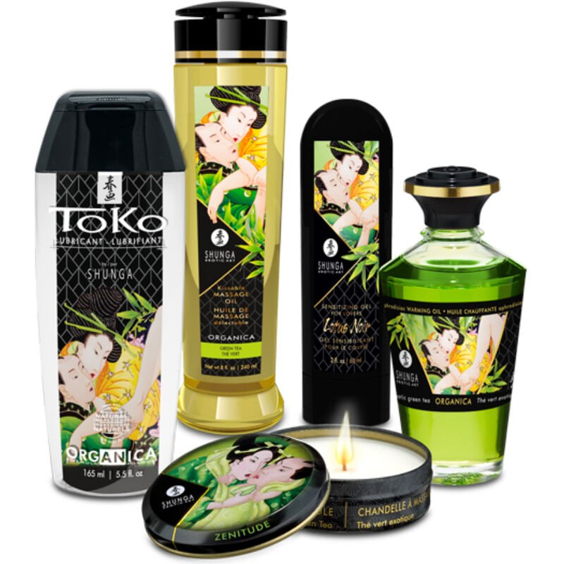 SHUNGA - KIT GIARDINO EDO COLLEZIONE BIOLOGICA - SHUNGA KITS - Intimo per le occasioni speciali | The Game Lingerie