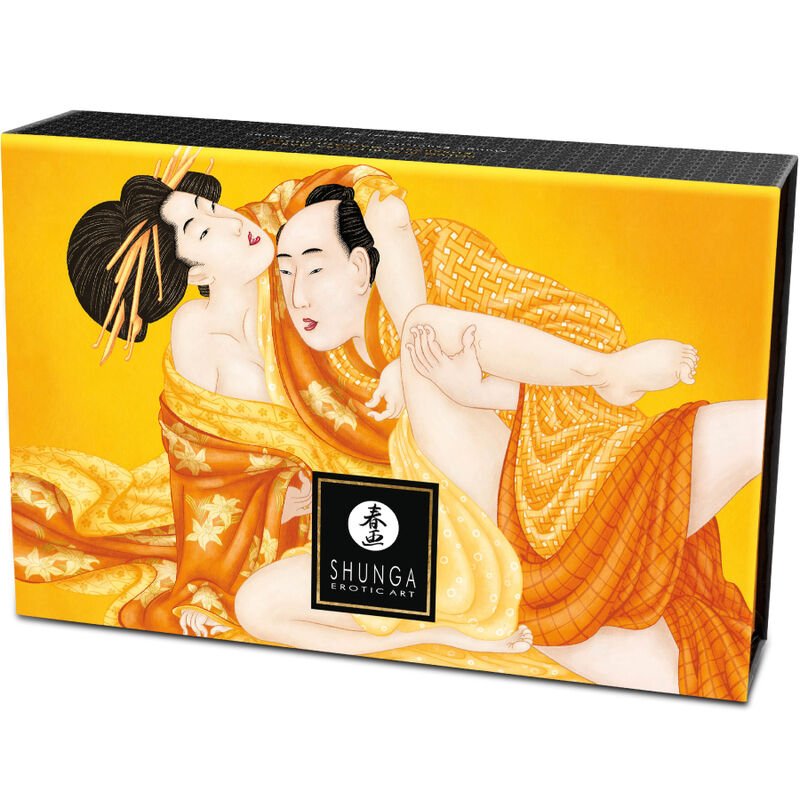 SHUNGA - KIT POLVERE DA MASSAGGIO ALIMENTARE MANGO - SHUNGA BODY POWER - Intimo per le occasioni speciali | The Game Lingerie