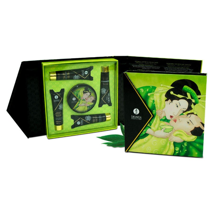 SHUNGA - KIT TÈ VERDE BIOLOGICO GEISHA SEGRETO - SHUNGA KITS - Intimo per le occasioni speciali | The Game Lingerie
