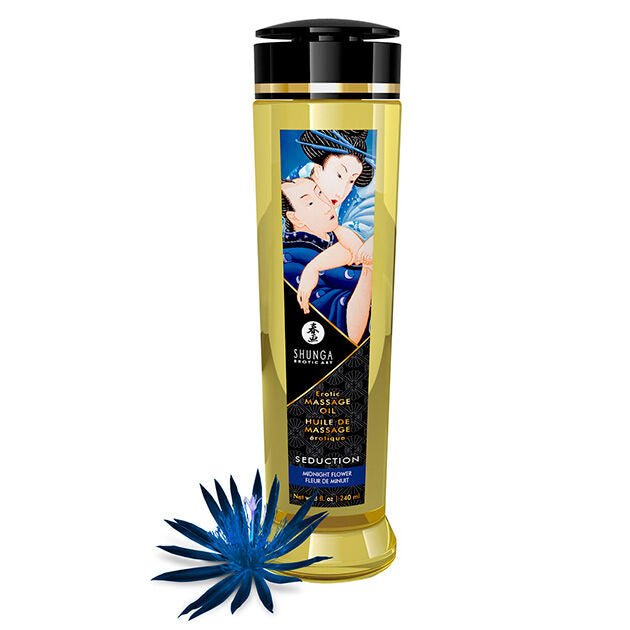 SHUNGA - OLIO DA MASSAGGIO EROTICO SEDUZIONE 240 ML - SHUNGA OILS - Intimo per le occasioni speciali | The Game Lingerie