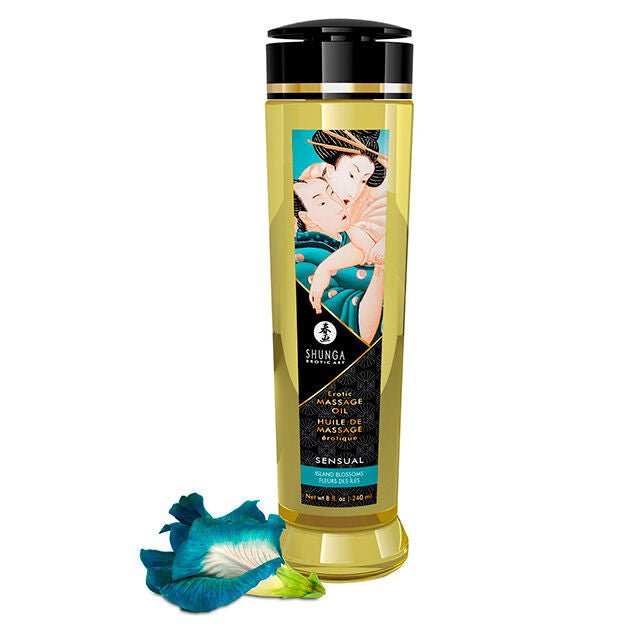 SHUNGA - OLIO DA MASSAGGIO EROTICO SENSUALE 240 ML - SHUNGA OILS - Intimo per le occasioni speciali | The Game Lingerie