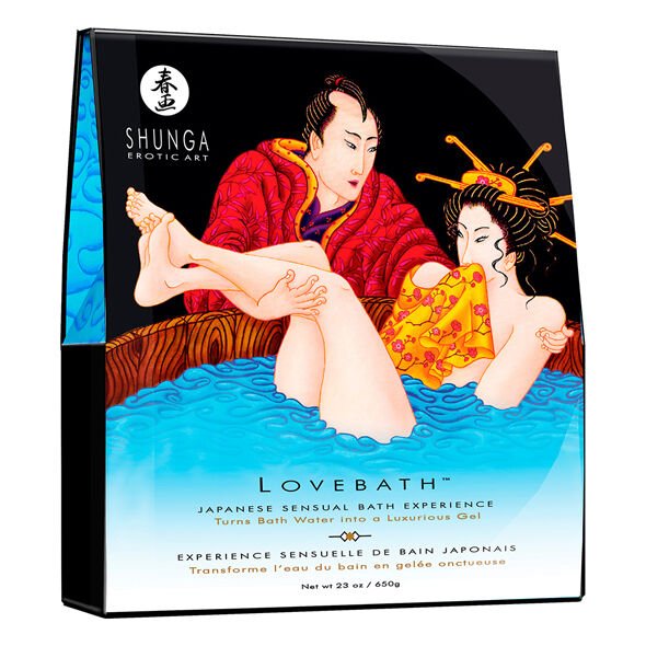 SHUNGA - TENTAZIONI DEL BAGNO D'AMORE DELL'OCEANO - SHUNGA BATH EXPERIENCE - Intimo per le occasioni speciali | The Game Lingerie