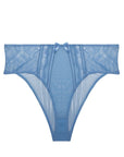 Slip Fallon Cornflower azzurro fiordaliso - Playful Promises - The Game Lingerie