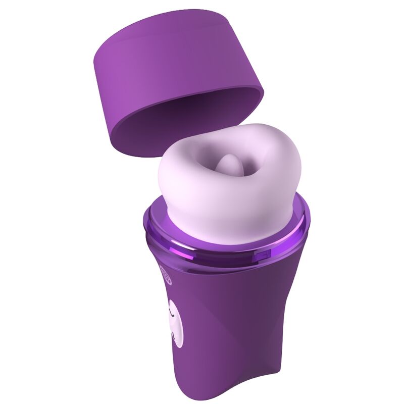 Stimolatore Clitorideo con Tecnologia di Suzione e Lingua Lush Kiss Plush Purple | Fantasy For Her - FANTASY FOR HER - Intimo per le occasioni speciali | The Game Lingerie