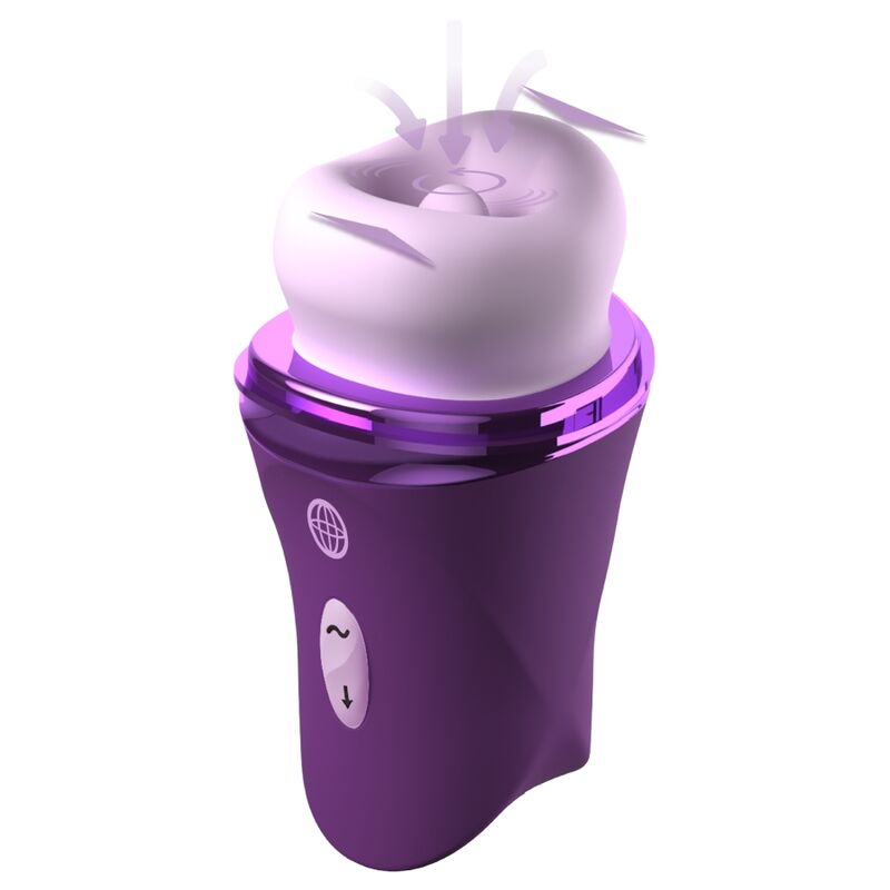 Stimolatore Clitorideo con Tecnologia di Suzione e Lingua Lush Kiss Plush Purple | Fantasy For Her - FANTASY FOR HER - Intimo per le occasioni speciali | The Game Lingerie