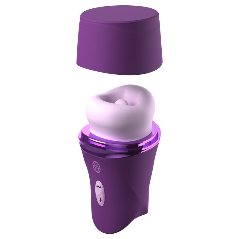 Stimolatore Clitorideo con Tecnologia di Suzione e Lingua Lush Kiss Plush Purple | Fantasy For Her - FANTASY FOR HER - Intimo per le occasioni speciali | The Game Lingerie