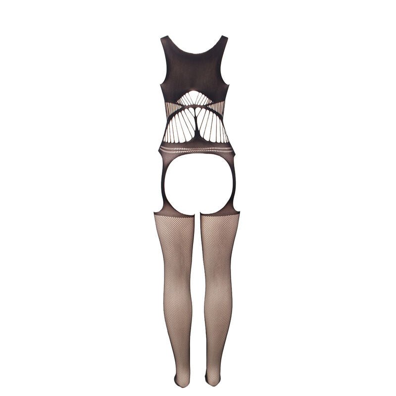 SUBBLIME - 951900 BODYSTOCKING A RETE SENZA CAVALLO CON COPPA E SPALLE APERTE NERO TAGLIA UNICA - SUBBLIME BODYSTOCKINGS - Intimo per le occasioni speciali | The Game Lingerie